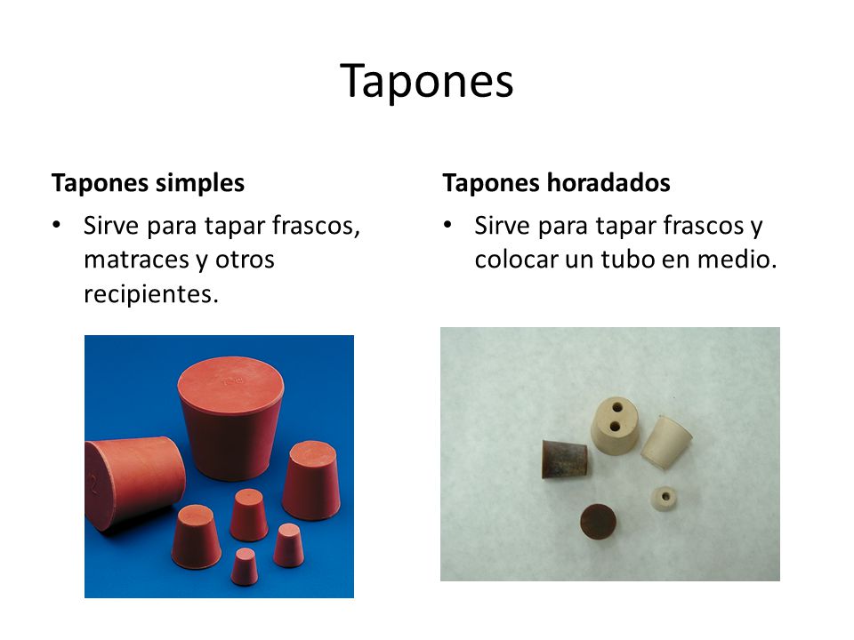 para que sirven los tapones